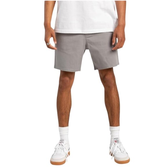 NWT RSQ Short Chino Shorts Mens 29 Gray 7" Inseam Well Above the Knee Cotton NEW - Picture 11 of 12